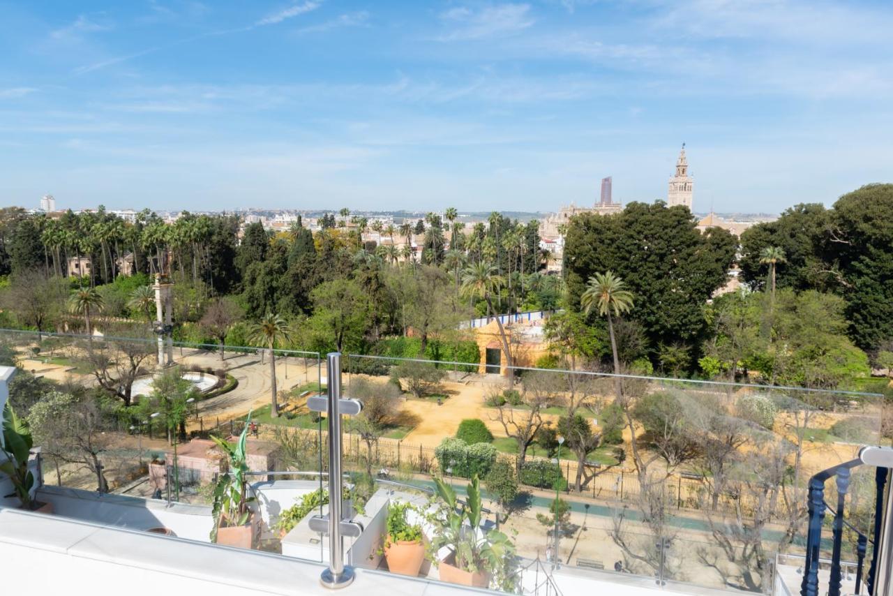 Apartamentos Jardines De Meca Sevilla Bagian luar foto